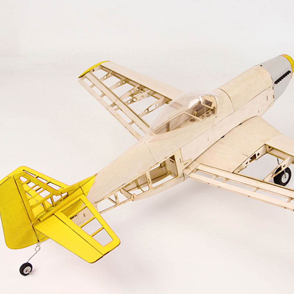 JWRC-P-51-Mustang-Spannweite-1010mm-Balsa-Holz-RC-Flugzeug-Warbird-Bausatz-1988743-8